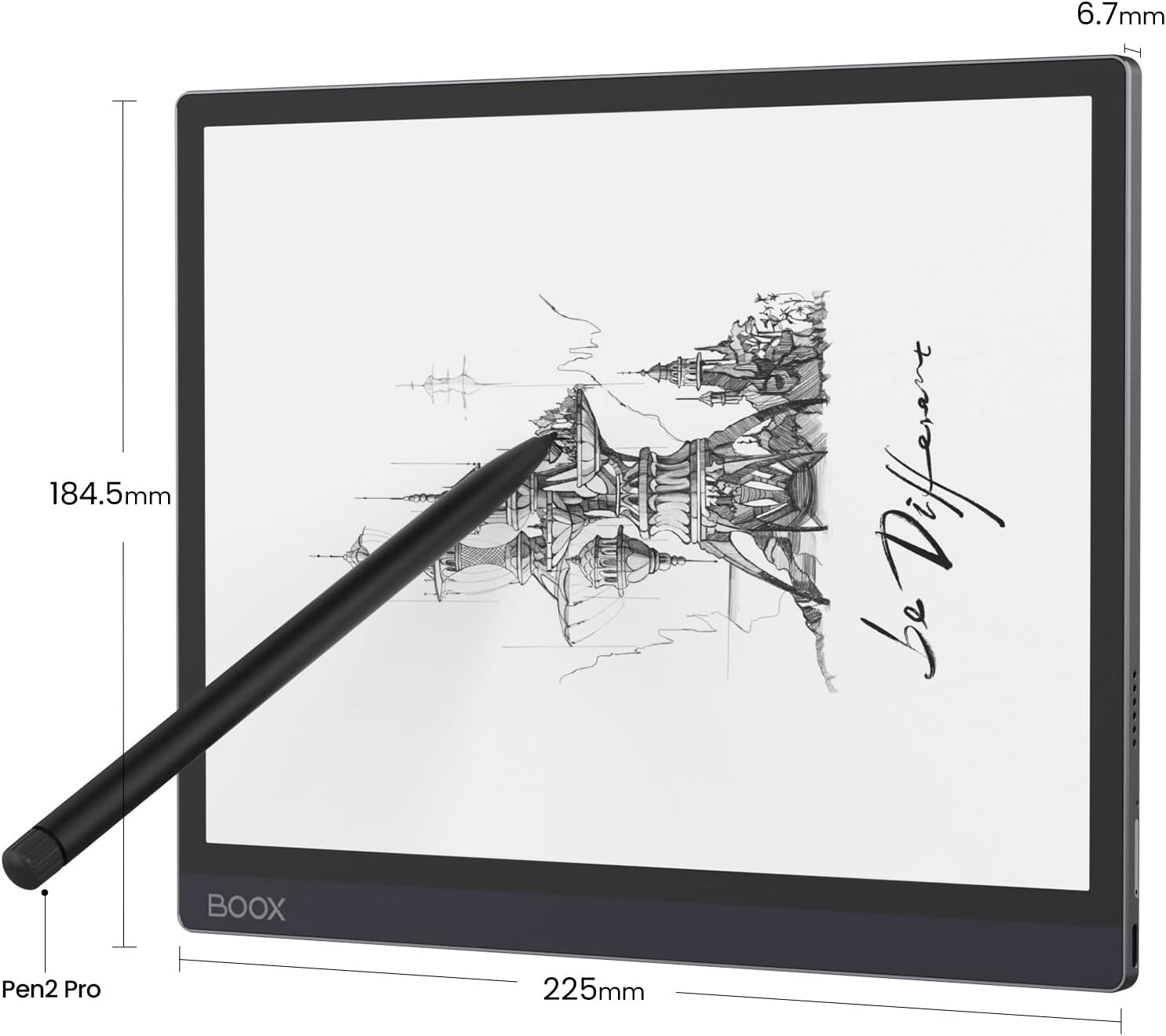 ONYX BOOX TAB ULTRA, 10,3", 128 GB, 16MP fotoaparát, podsvietená, Bluetooth, Android 11, E-ink displej, WiFi - čierny