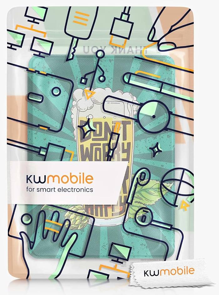 Puzdro KW Mobile - Dont Worry Beer Happy - KW5625613 - pre Amazon Kindle Paperwhite 5 (2021) - viacfarebné