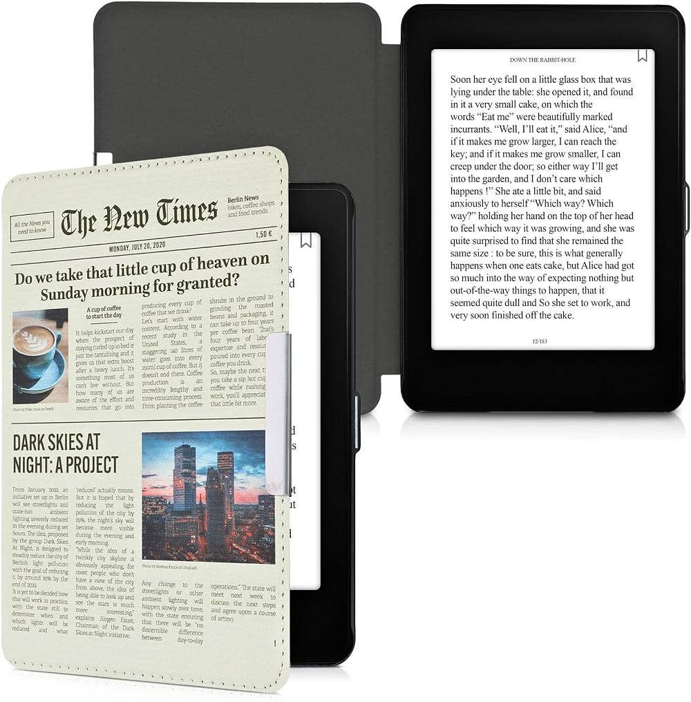 Puzdro KW Mobile - Front Page - KW4664465 - pre Amazon Kindle Paperwhite 4 (2018) - viacfarebné
