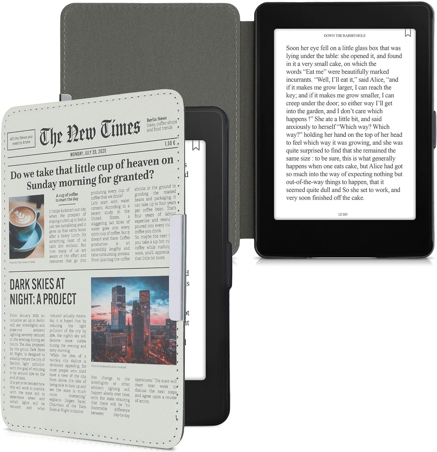 Puzdro KW Mobile - Front Page - KW4556935 - pre Amazon Kindle Paperwhite 1/2/3 - viacfarebné