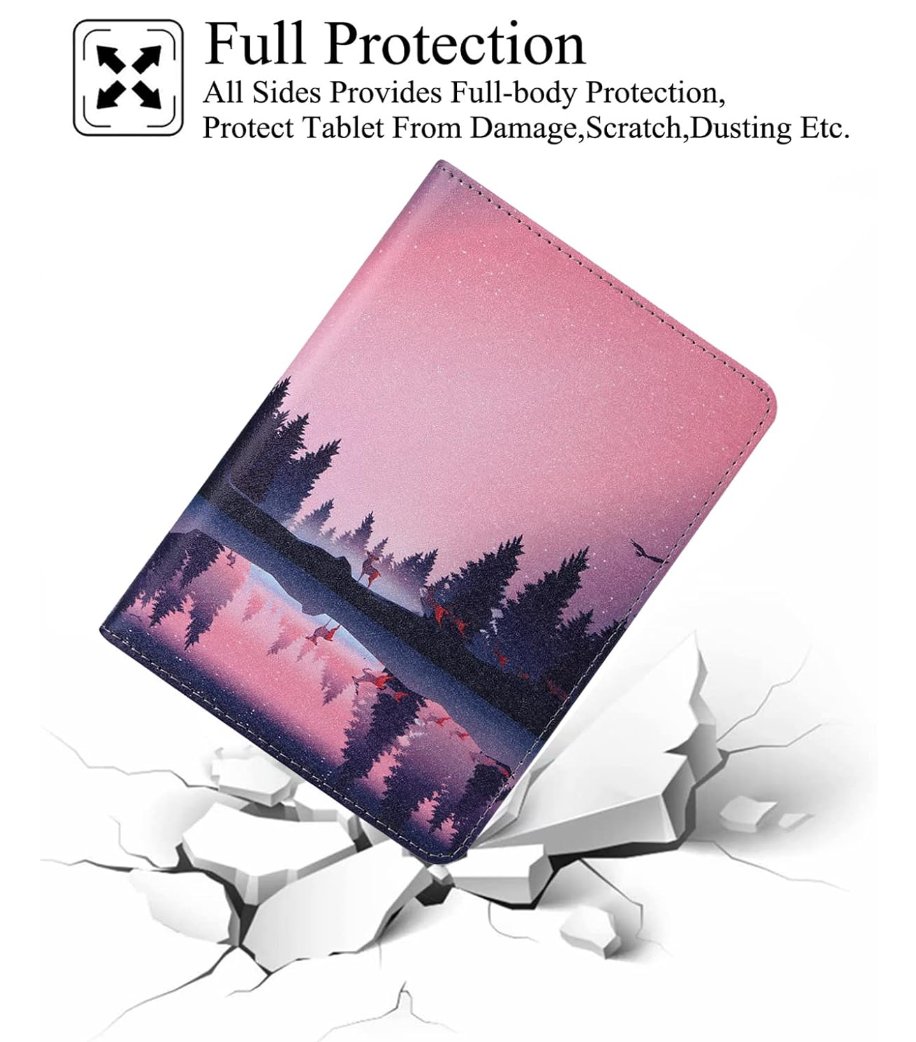 Púzdro KW Mobile Nightlake - KW5627102 - pre Pocketbook 616/617/627/628/632/633 - viacfarebné