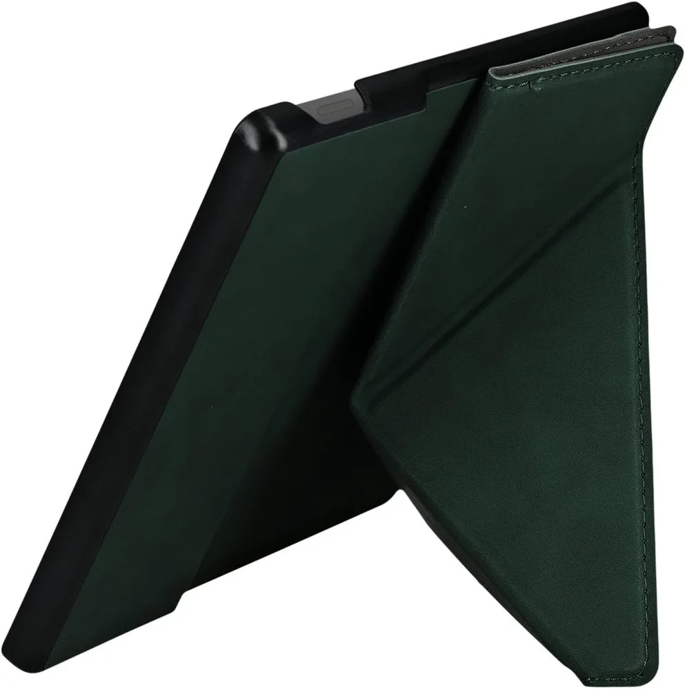 Puzdro KW Mobile - Origami Nubuk Stand - KW6006978 - pre Amazon Kindle Oasis 2/3 - zelené