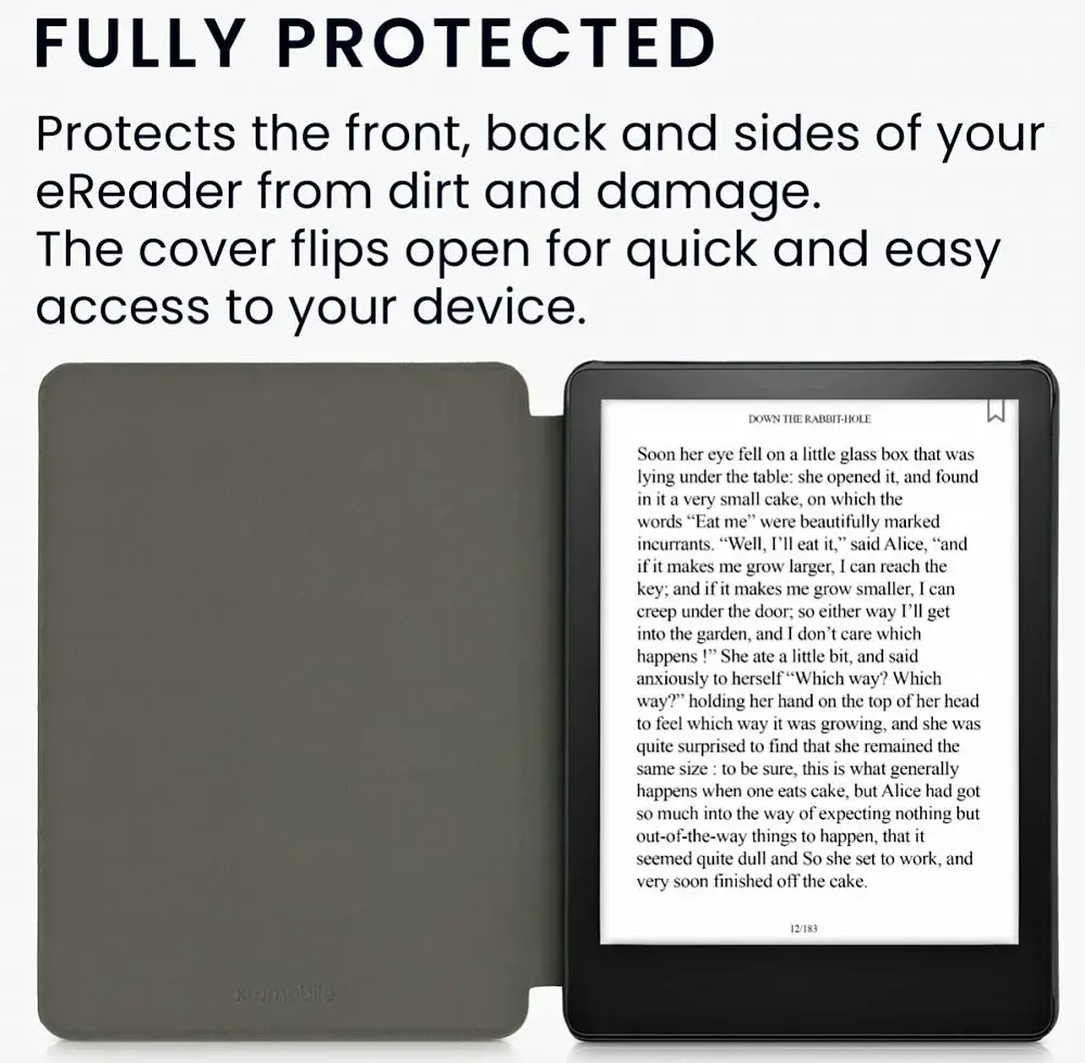Puzdro KW Mobile Felt Fabric - KW5625905 - pre Amazon Kindle Paperwhite 5 (2021) - hnedé