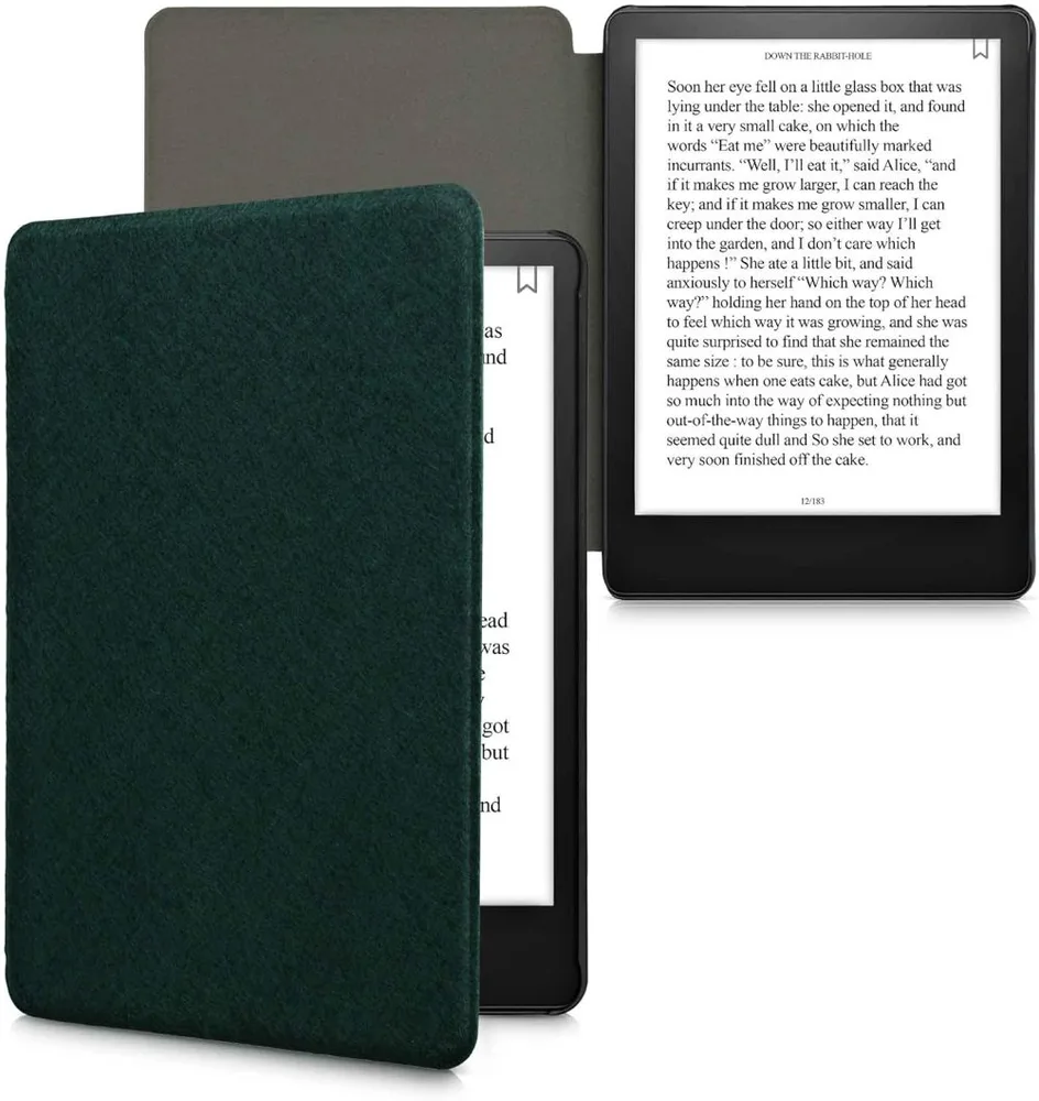 Púzdro KW Mobile Felt Fabric - KW5625978 - pre Amazon Kindle Paperwhite 5 (2021) - zelené