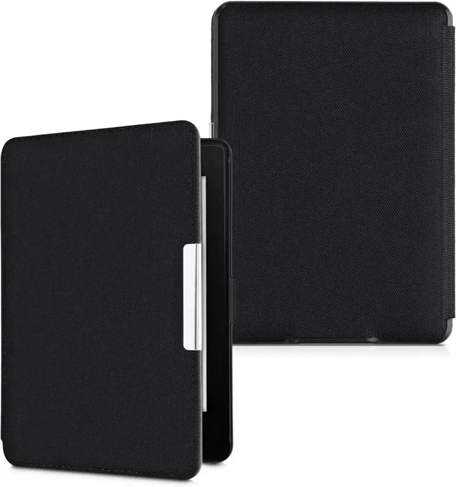 Púzdro KW Mobile - Nylon Book - KW4948701 - pre Amazon Kindle Paperwhite 1/2/3 - čierne