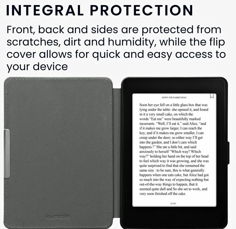 Púzdro KW Mobile - Nylon Book - KW4948771 - pre Amazon Kindle Paperwhite 1/2/3 - mint
