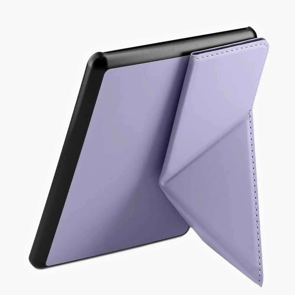 Puzdro KW Mobile - Origami Lavender Leather - KW57158108 - pre Amazon Kindle Paperwhite 5 (2021) - svetlo fialové