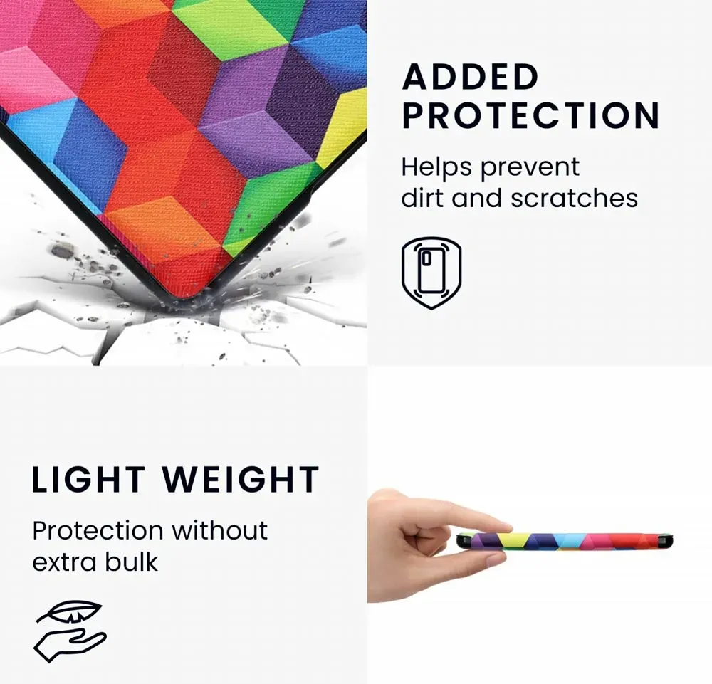 Puzdro KW Mobile - Colorful Blocks - KW5625623 - pre Amazon Kindle Paperwhite 5 (2021) - viacfarebné