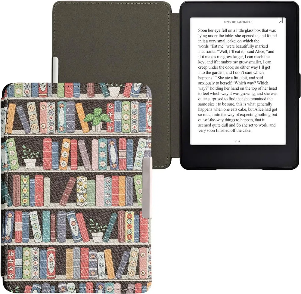 Puzdro KW Mobile - Summer Library - KW2582454 - pre Amazon Kindle Paperwhite 1/2/3 - viacfarebné
