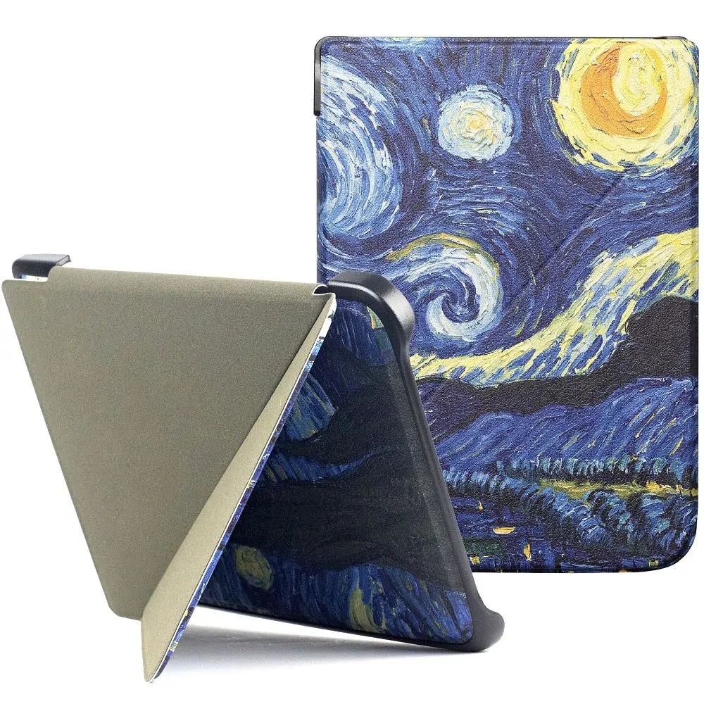 ARMORI KEEPER K028, puzdro so stojanom pre Pocketbook 740 InkPad 3 - motív Gogh