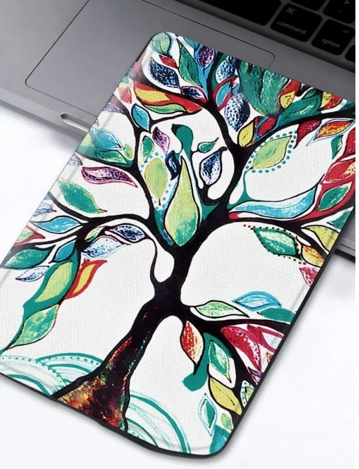 ARMORI TRIMER T034 - púzdro pre Pocketbook 631 Touch HD - motív Tree