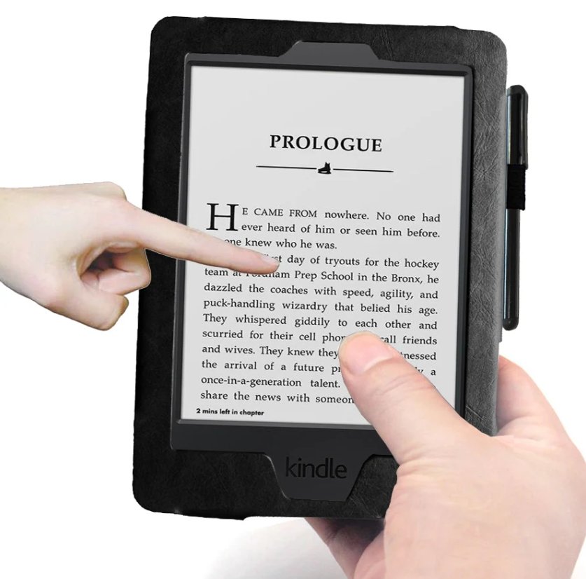 Armori Cutter C090 - univerzálne púzdro pre čítačky Amazon Kindle - Black/Black - čierne