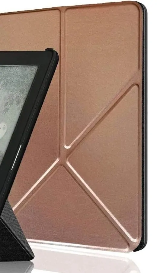 ARMORI STANDER S102, púzdro so stojanom Origami pre Amazon Kindle 4/5 - zlaté