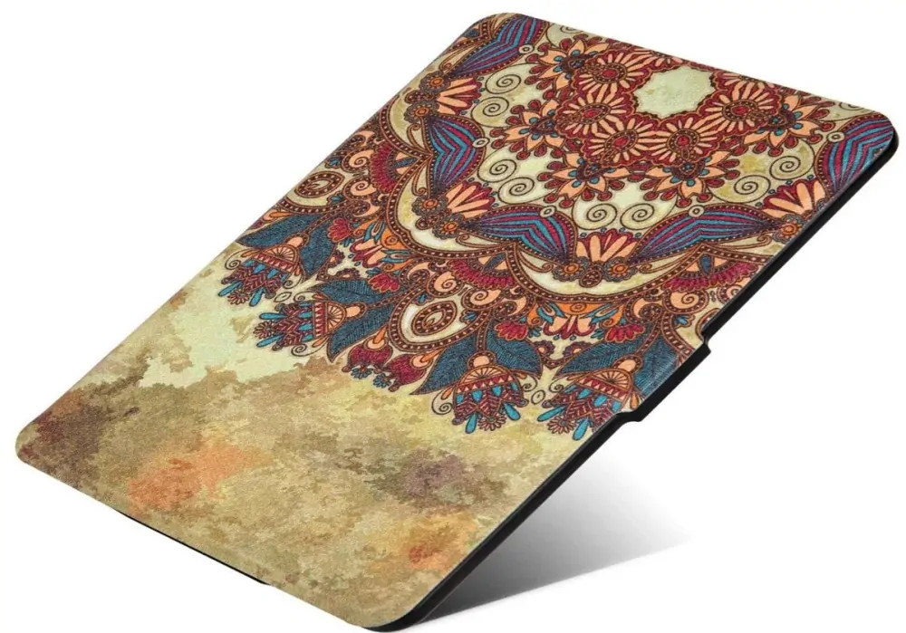 Armori Trimer T155, púzdro pre Amazon Kindle Oasis 2/3 - magnetické zatváranie, AutoSleep, motív Tribal