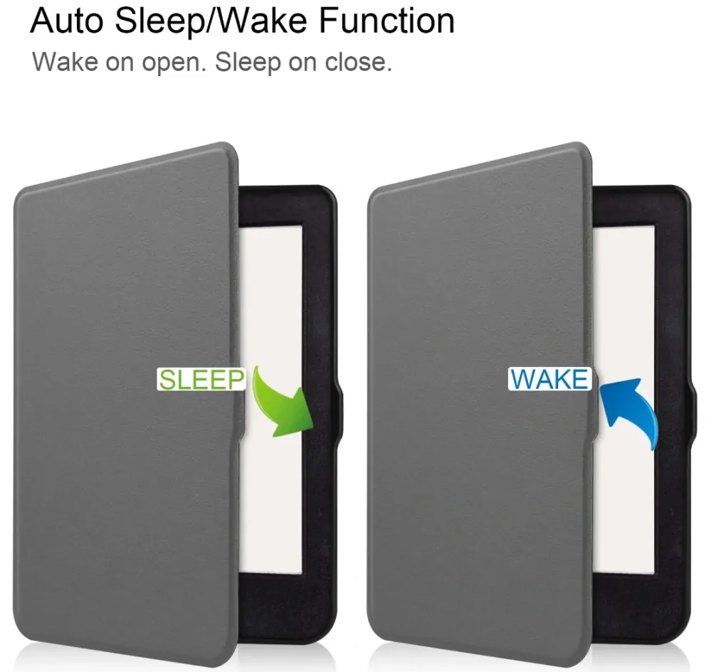 Durable Lock DL1239 - púzdro pre Pocketbook 616 / 617 / 618 / 627 / 628 / 632 / 633 - šedé