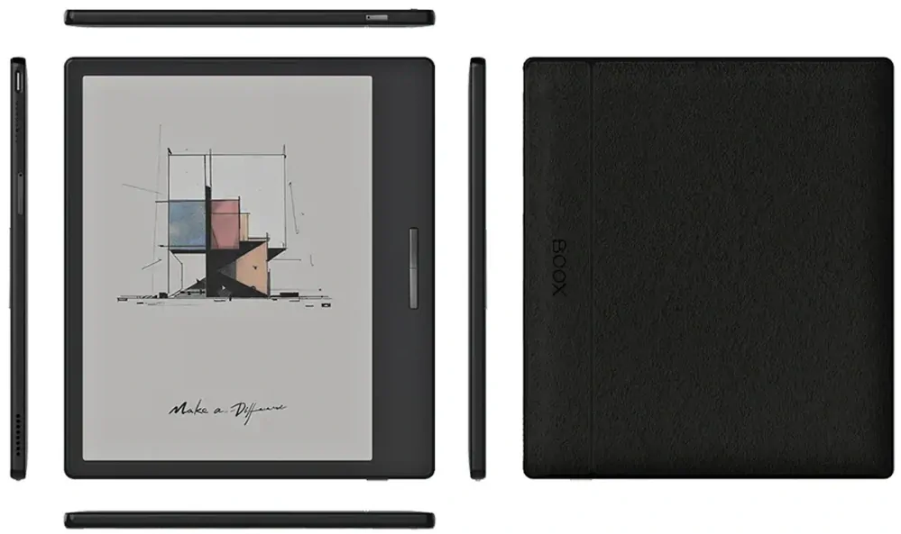 ONYX BOOX GO 7 COLOR, 7", 64 GB, Bluetooth, Android 12, E-ink displej farebný, WiFi - čierny