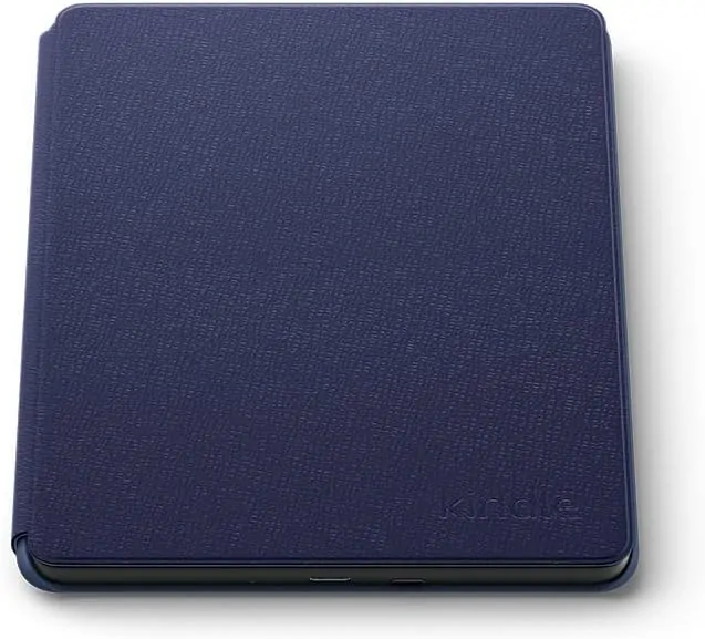 Originálne púzdro Amazon Kindle Paperwhite 5 (2021) - KP5LEDB, pravá koža, tmavo modré