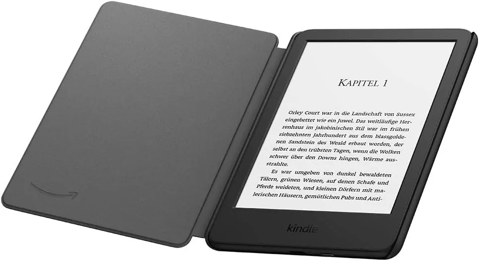 Originálne púzdro Amazon Kindle 2022 - K22FABL, PU koža, čierne
