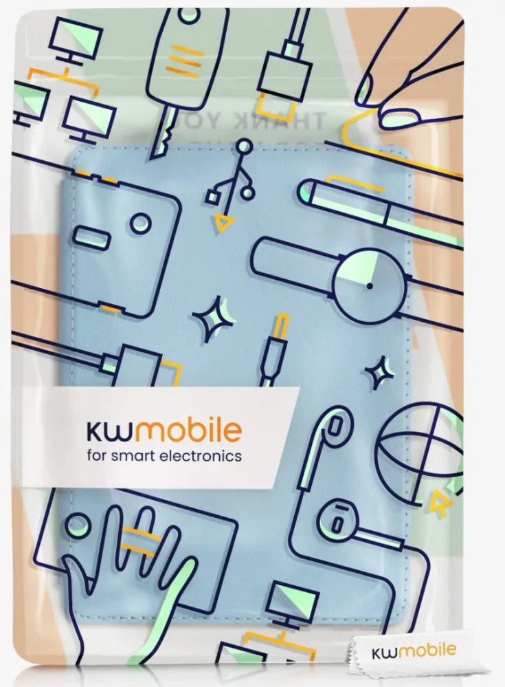 Puzdro KW Mobile - Blue Sky - KW5715923 - pre Amazon Kindle Paperwhite 5 (2021) - modré