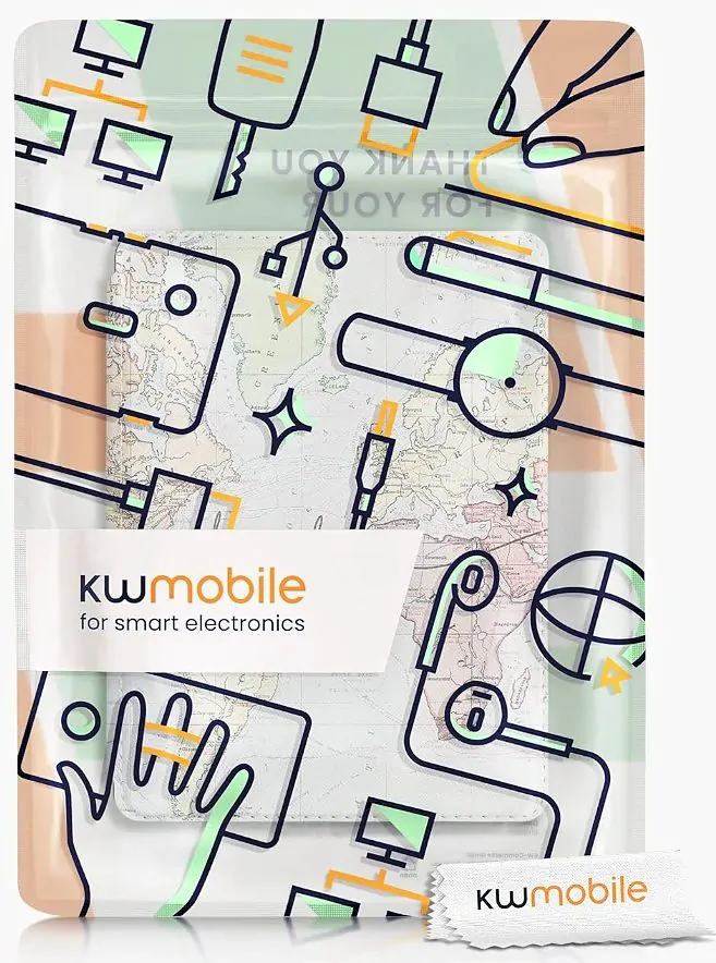 Puzdro KW Mobile - Travel - KW5781002 - pre Amazon Kindle Paperwhite 5 (2021) - viacfarebné
