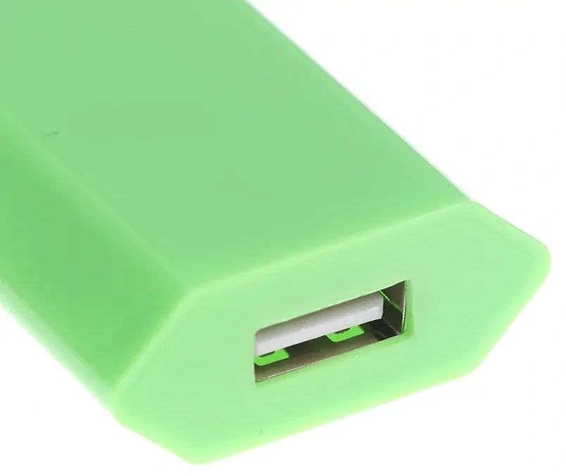 USB sieťový adaptér - AR-1002 - Univerzálna nabíjačka, 5V/1A - zelená