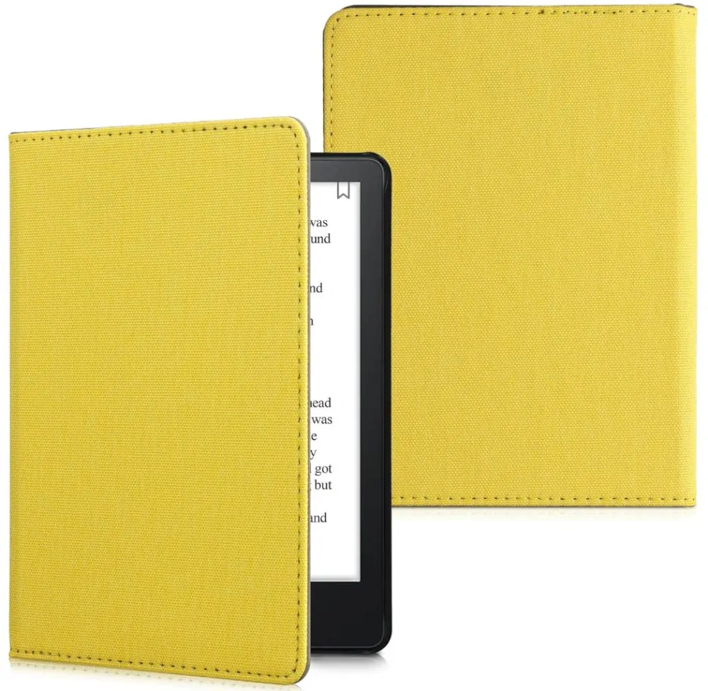 Puzdro KW Mobile - Textil Yellow - KW5716006 - pre Amazon Kindle Paperwhite 5 (2021) - žlté