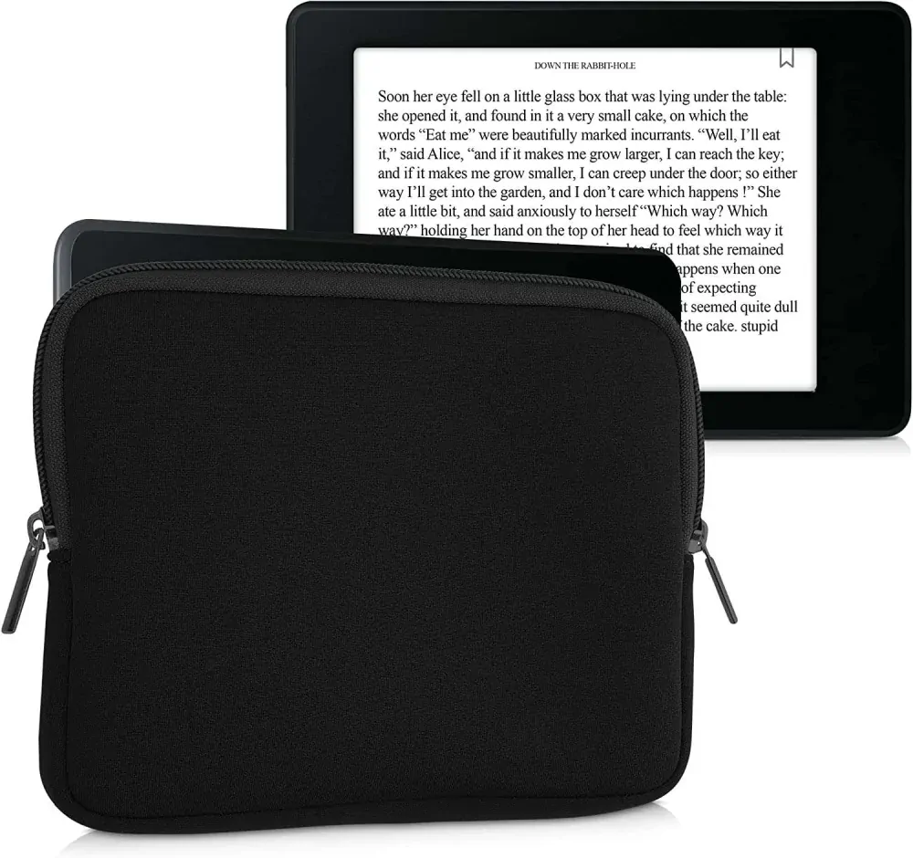 Púzdro KW Mobile Neoprene Zipper - KW5739701 - Univerzálne púzdro pre čítačky 6-7" - čierne