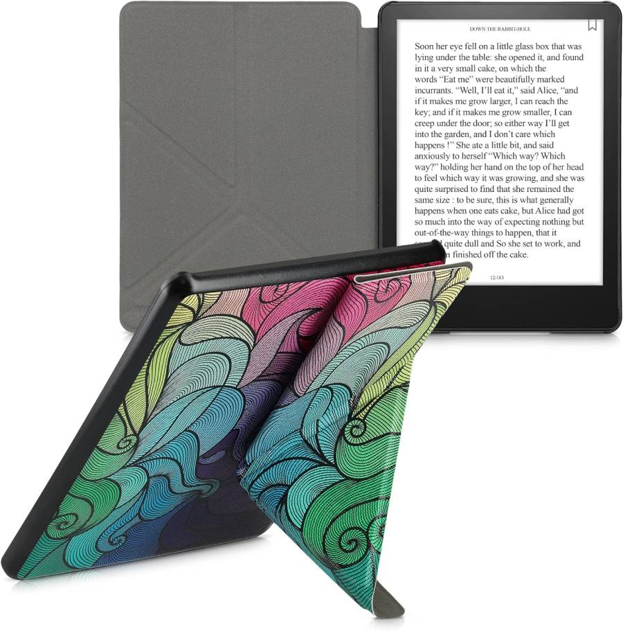 Puzdro KW Mobile - Origami Multicolor - KW5776401 - pre Amazon Kindle Paperwhite 5 (2021) - viacfarebné