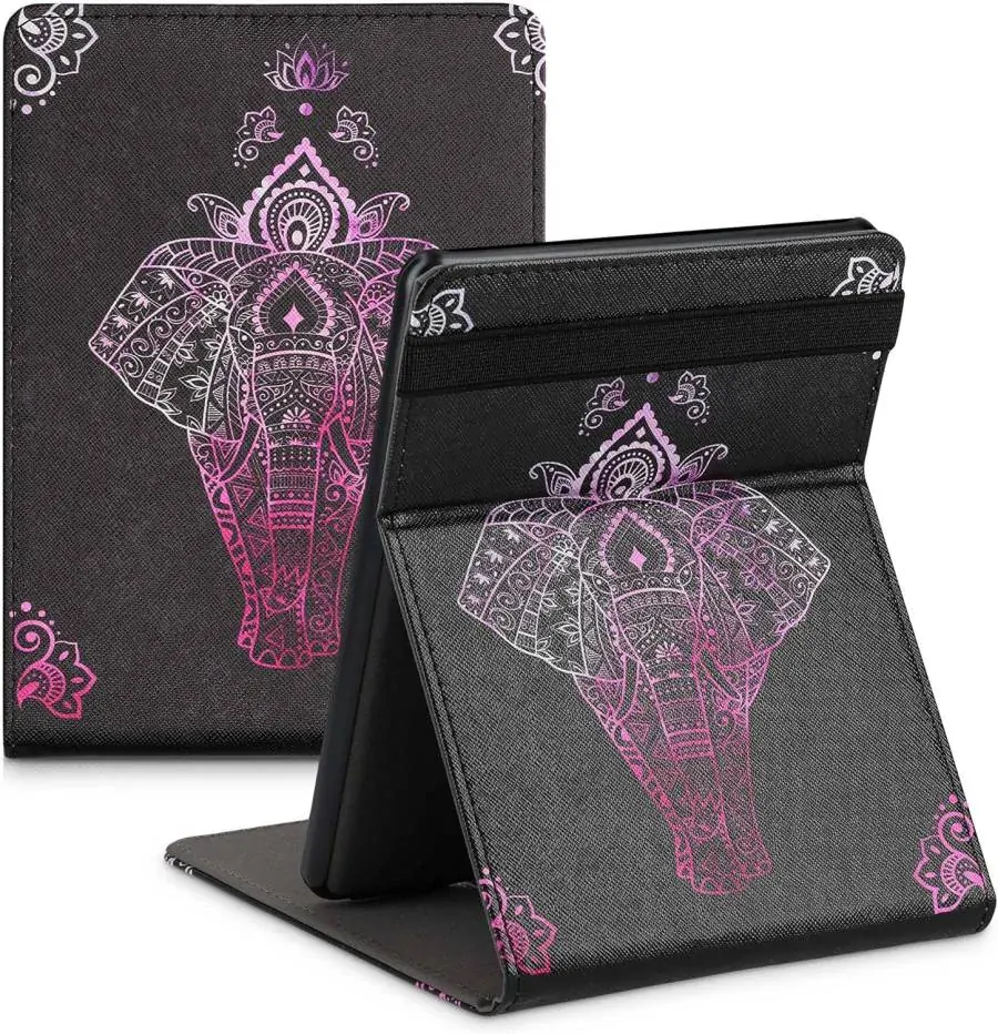 Puzdro KW Mobile - Elephant Sketch - KW5626410 - pre Amazon Kindle Paperwhite 5 (2021) - viacfarebné