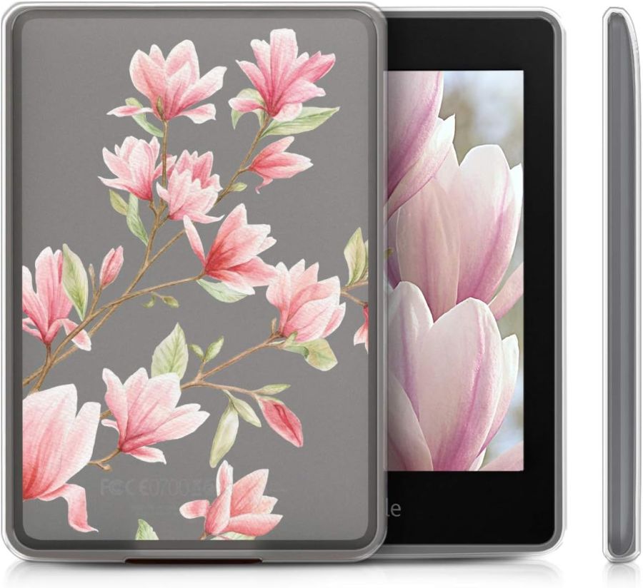 Puzdro KW Mobile - Magnolias - KW4610303 - pre Amazon Kindle Paperwhite 1/2/3 - silikónové