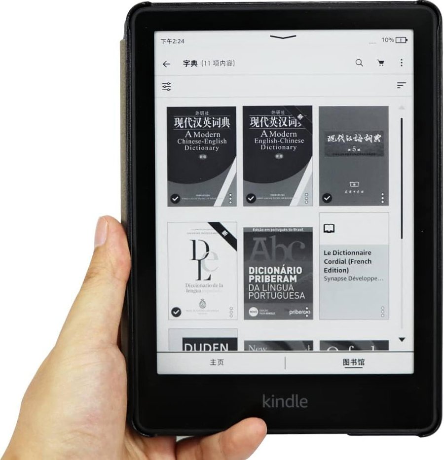 Puzdro Durable Lock KPW-25 pre Amazon Kindle Paperwhite 5 (2021) - Peacock