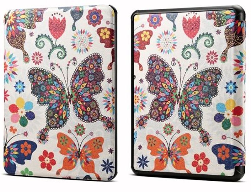 Puzdro Durable Lock KPW-32 pre Amazon Kindle Paperwhite 5 (2021) - Butterflies