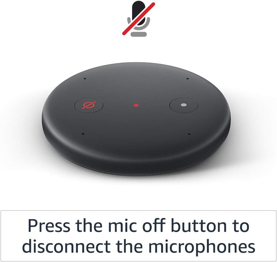 Amazon Echo Input - hlasový asistent, čierny