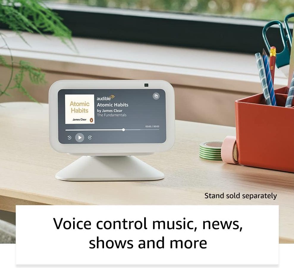 AMAZON ECHO SHOW 5 (2023, 3.GEN) - hlasový asistent s displejom 5,5" - svetlo modrý