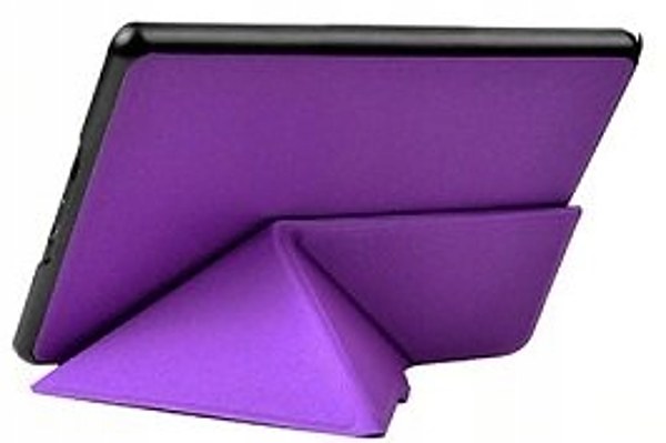Puzdro Origami Durable Lock pre Pocketbook 614 / 615 / 624 / 625 / 626 - fialové, stojan, magnet