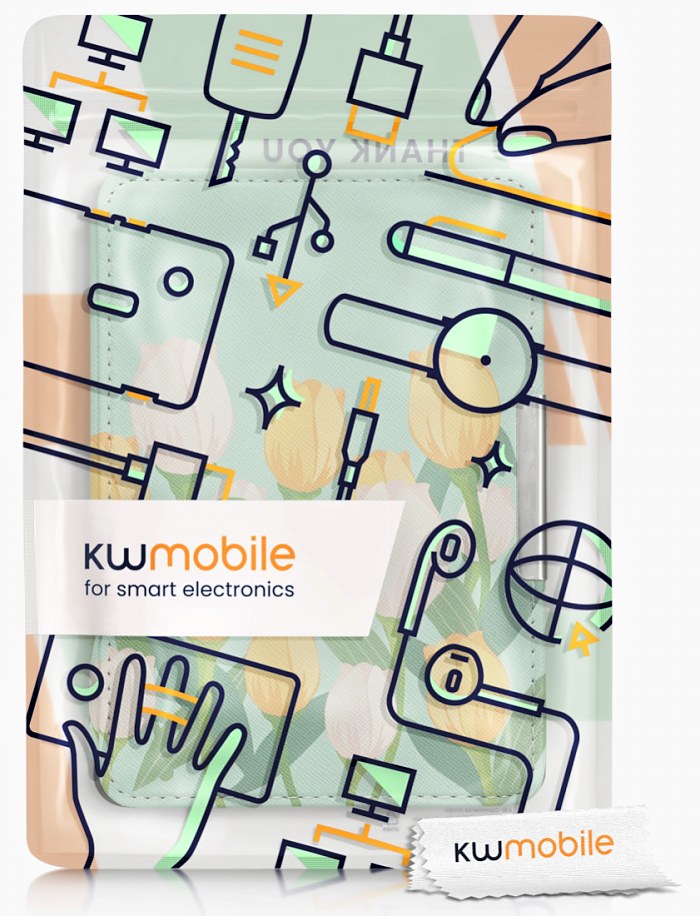 Puzdro KW Mobile - Tulip - KW2313645 - pre Amazon Kindle Paperwhite 1/2/3 - viacfarebné