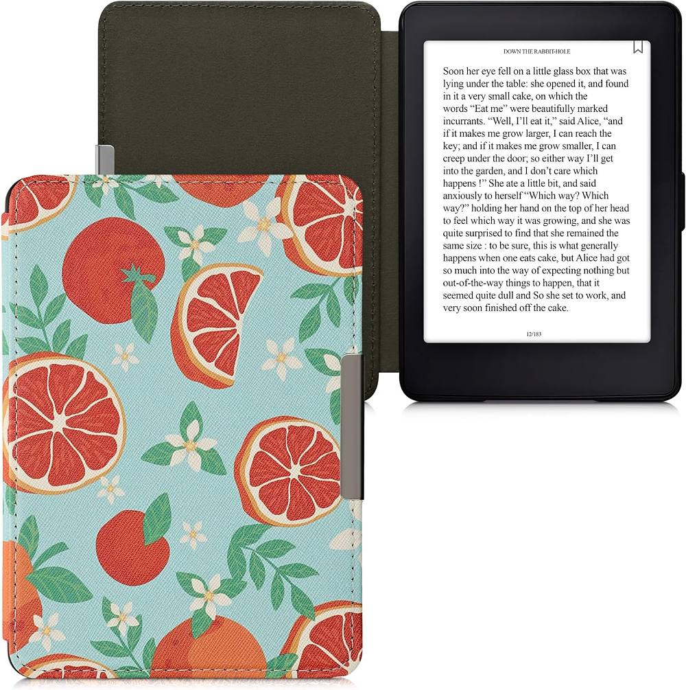 Puzdro KW Mobile - Orange Fruits - KW2582446 - pre Amazon Kindle Paperwhite 1/2/3 - viacfarebné