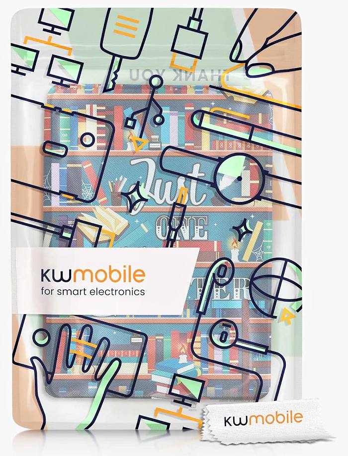 Puzdro KW Mobile - Library Motto - KW5625614 - pre Amazon Kindle Paperwhite 5 (2021) - viacfarebné