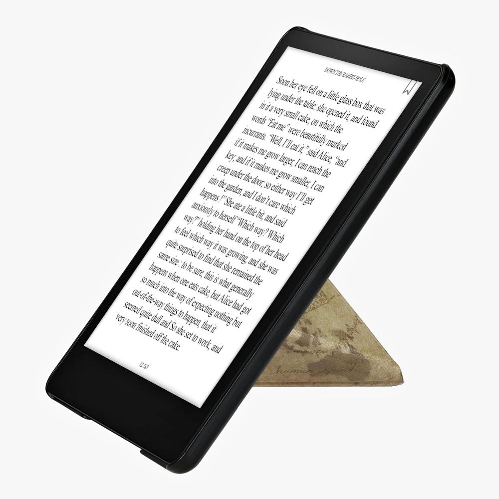 Puzdro KW Mobile - Origami Travel Vintage - KW5776408 - pre Amazon Kindle Paperwhite 5 (2021) - viacfarebné