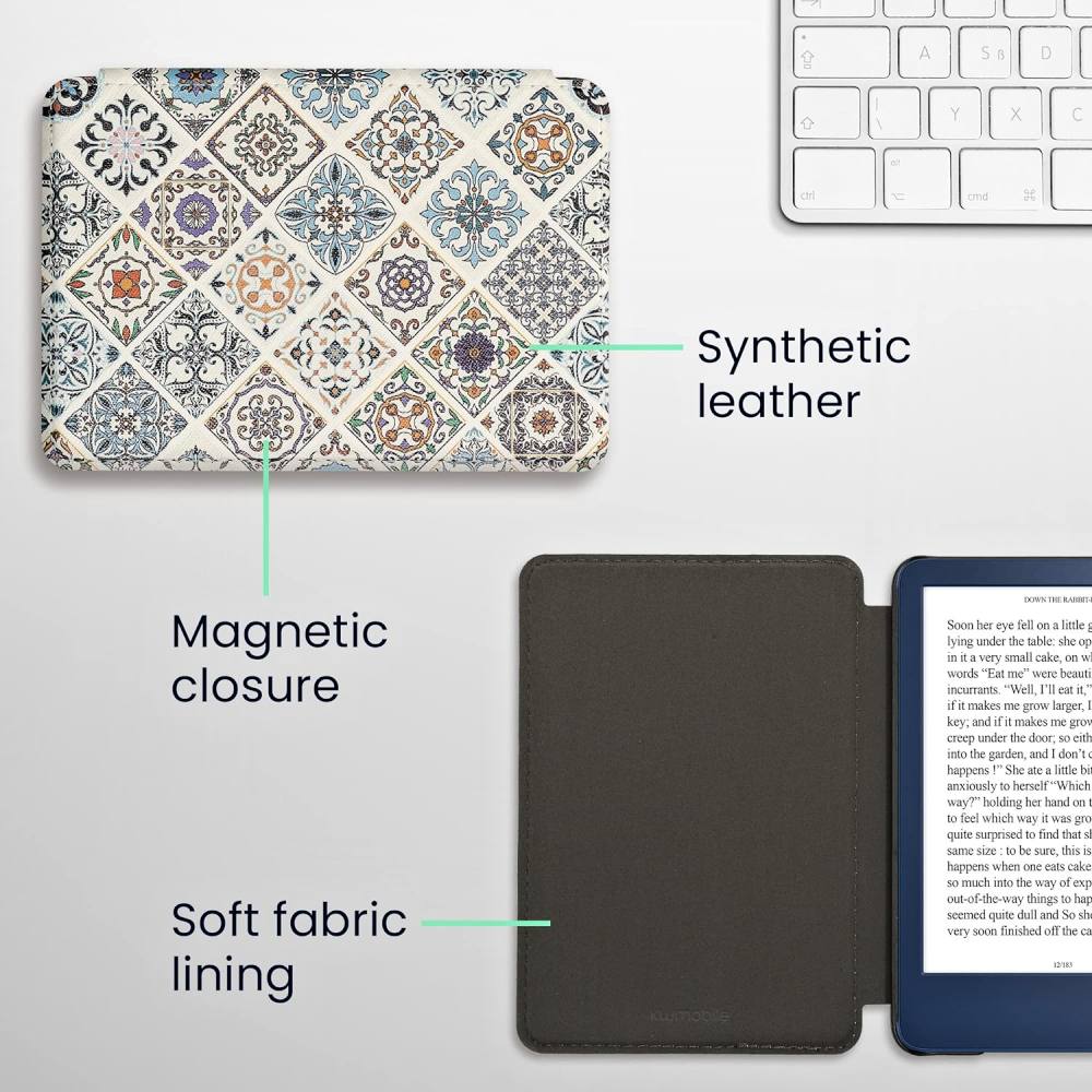 Puzdro KW Mobile - Moroccan Tiles - KW5998911 - pre Amazon Kindle 2022 - viacfarebné