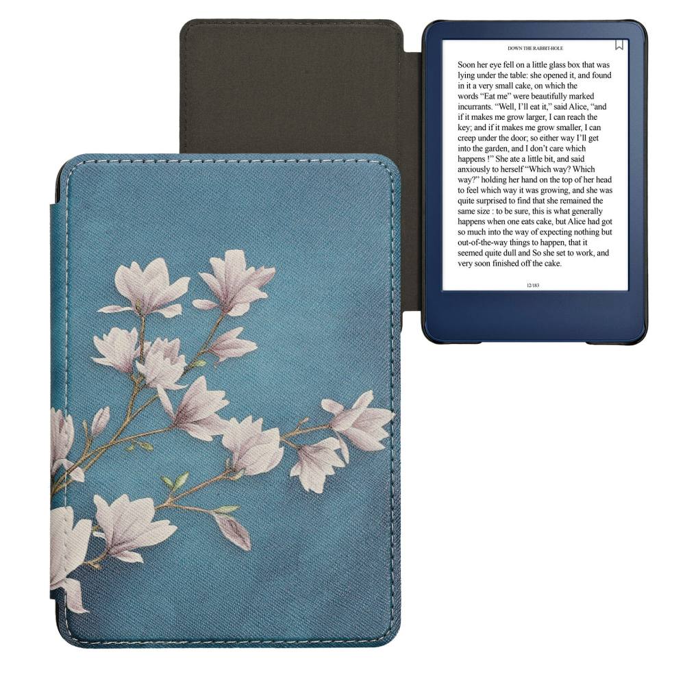 Puzdro KW Mobile - Magnolias - KW5998906 - pre Amazon Kindle 2022 - viacfarebné