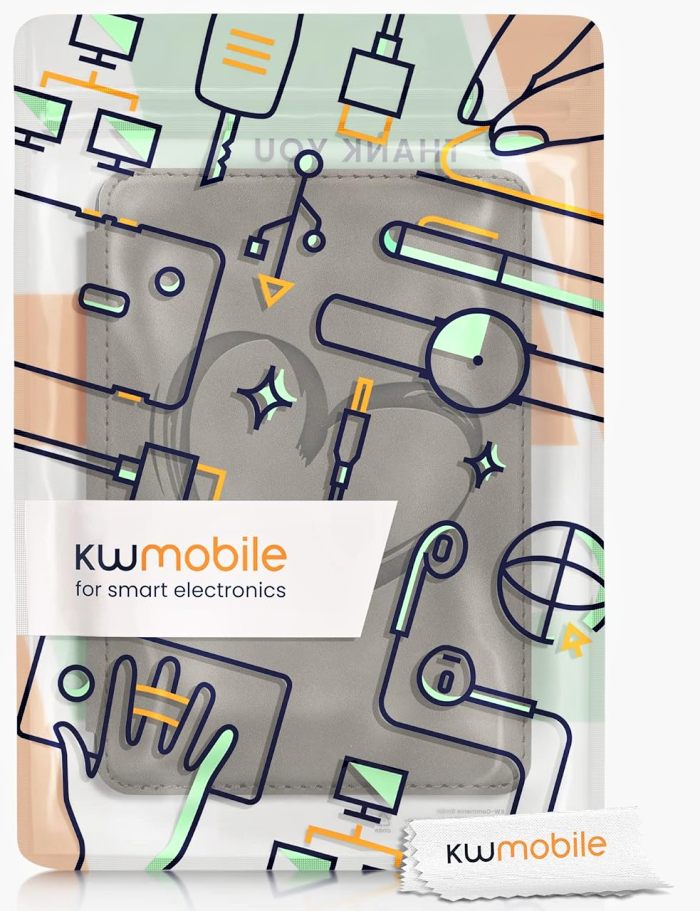 Puzdro KW Mobile - Brushed Heart - KW5999001 - pre Amazon Kindle 2022 - šedé