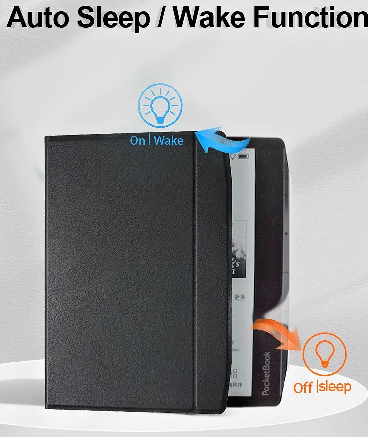 Durable Lock DL1251 - púzdro pre Pocketbook 700 Era - čierne
