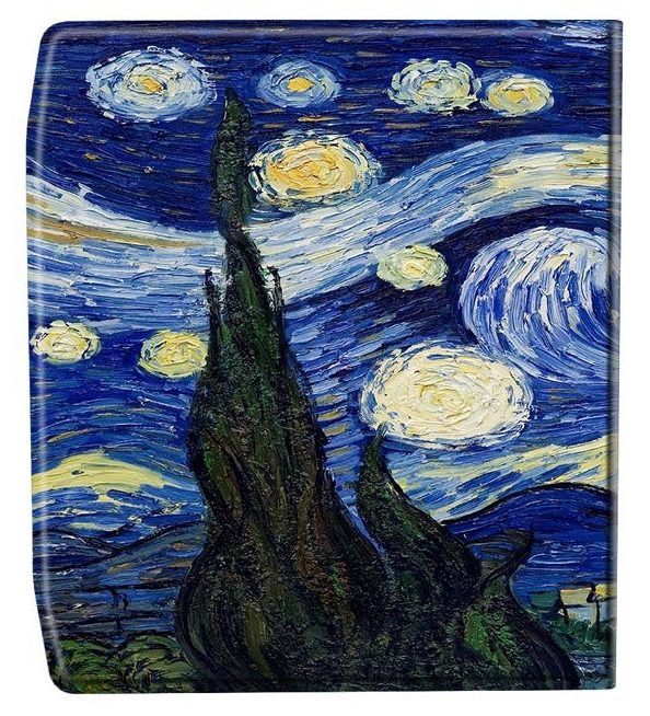 Durable Lock DL1255 - púzdro pre Pocketbook 700 Era - motív Gogh