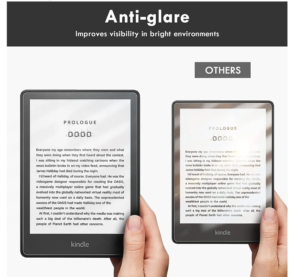 Ochranná fólia pre Amazon Kindle Paperwhite 5 (2021) - ScreenShield EB68M - displej 6,8", Screen Protector - matná