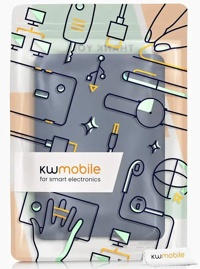 Puzdro KW Mobile - TPU Silicone - KW5903517 - pre Amazon Kindle Paperwhite 1/2/3 - silikónové, tmavo modré