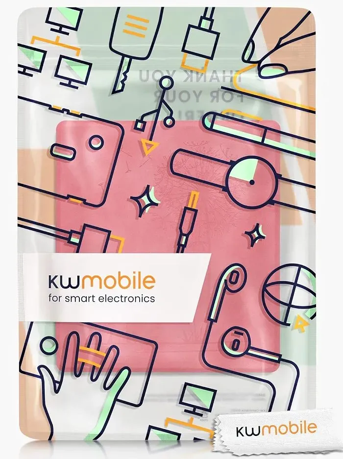 Puzdro KW Mobile - Dandelion Love - KW5697212 - pre Amazon Kindle Oasis 2/3 - červené