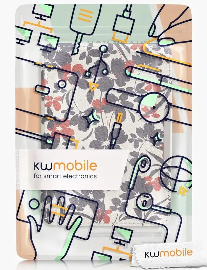 Púzdro KW Mobile - Flower Illustration - KW2582455 - pre Amazon Kindle Paperwhite 1/2/3 - viacfarebné
