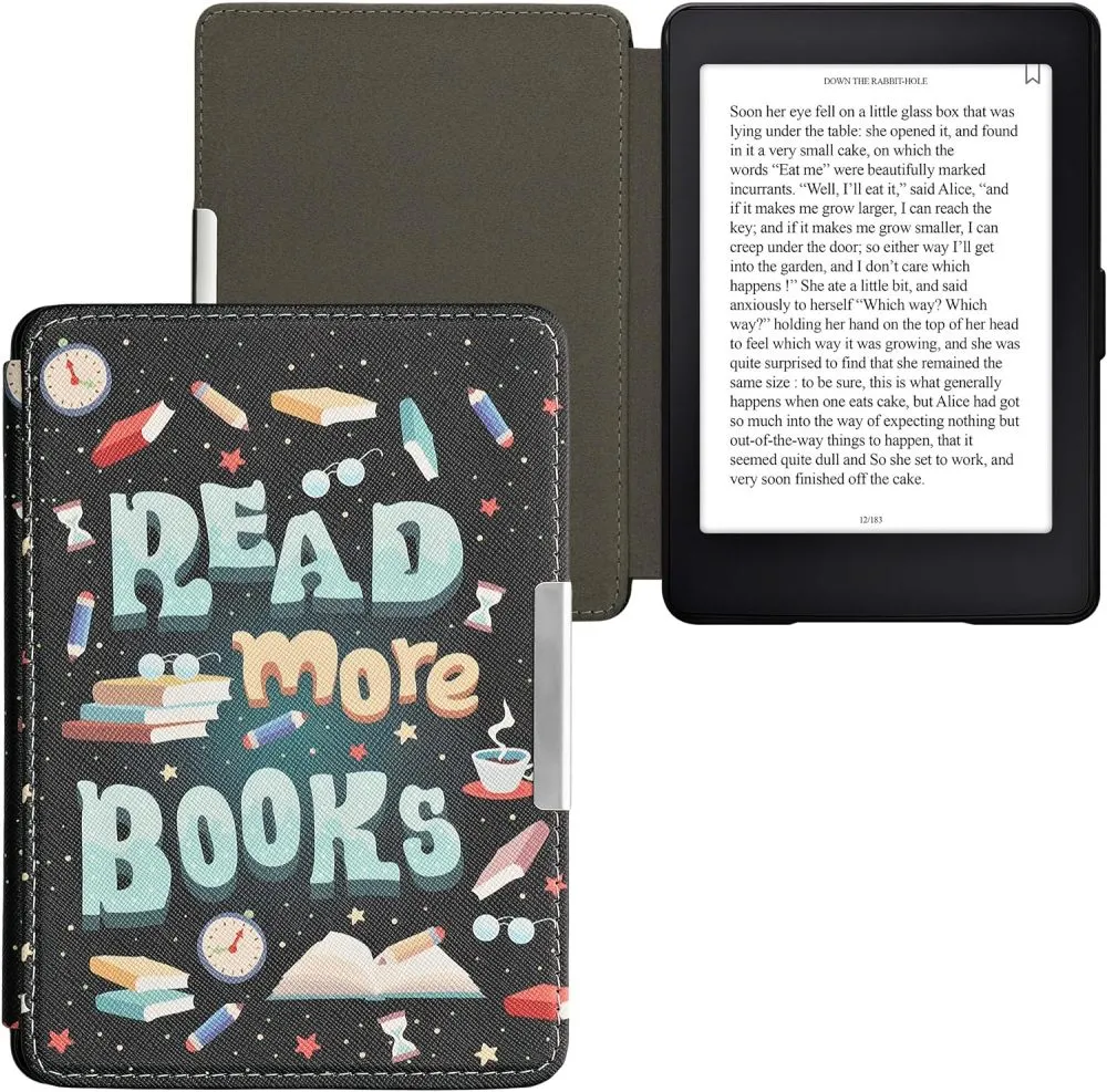 Puzdro KW Mobile - Read More Books - KW2582456 - pre Amazon Kindle Paperwhite 1/2/3 - viacfarebné