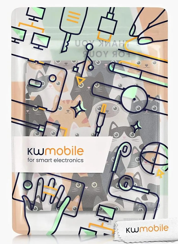 Puzdro KW Mobile - Cats - KW4941740 - pre Amazon Kindle Oasis 2/3 - viacfarebné